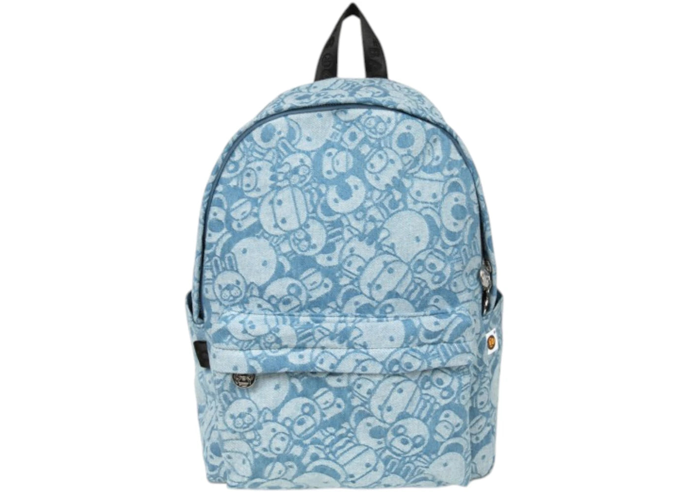 BAPE Baby Milo & Friends Medium Backpack Denim -1