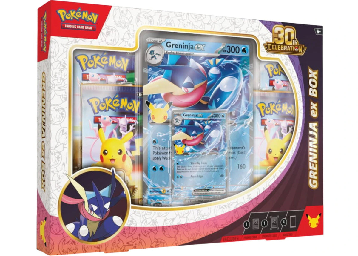2026 Pokémon Mega Evolution 30th Celebration Greninja ex Box -1