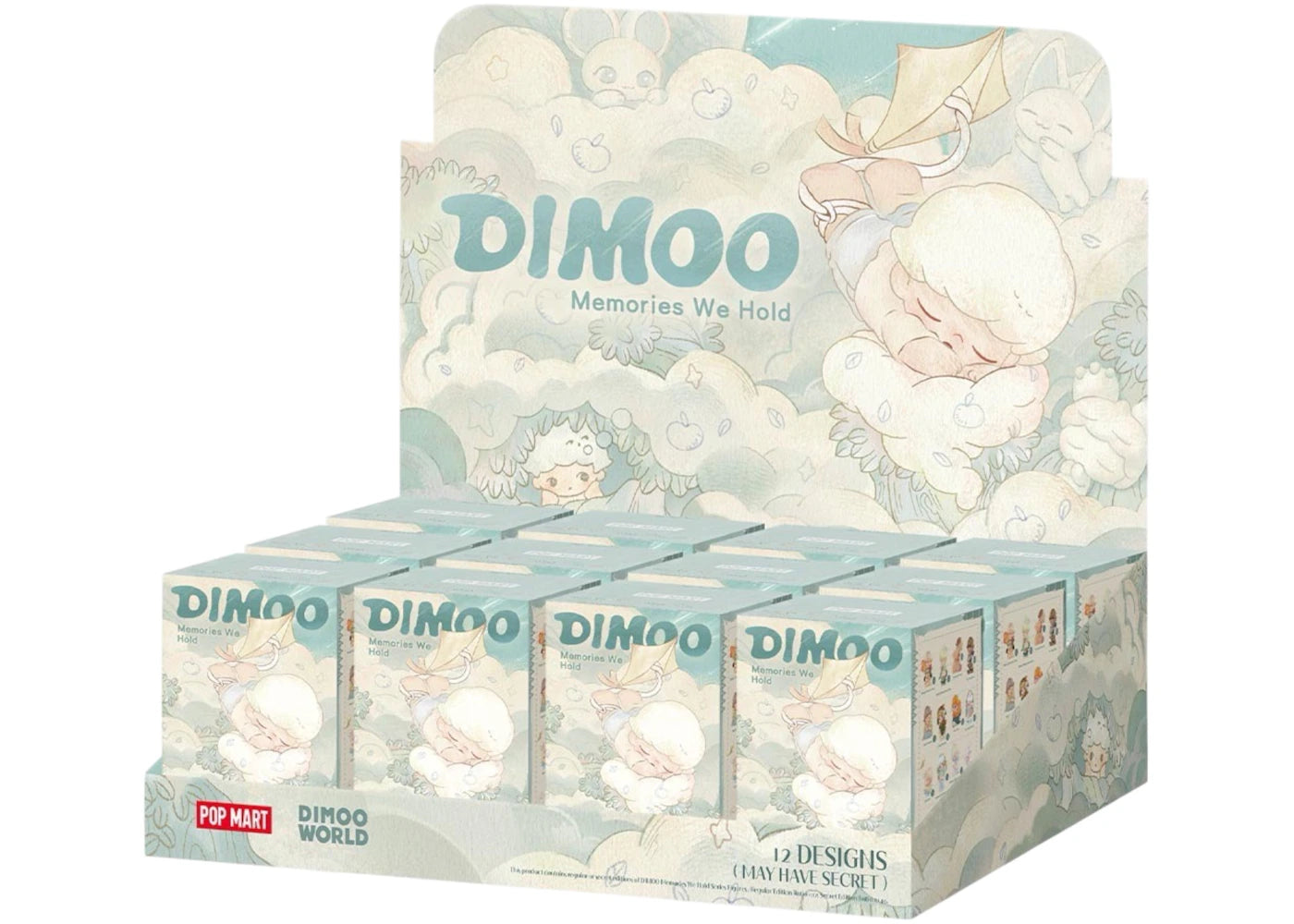 Pop Mart DIMOO Memories We Hold Series Figures Sealed Case (12 Blind Box) -1