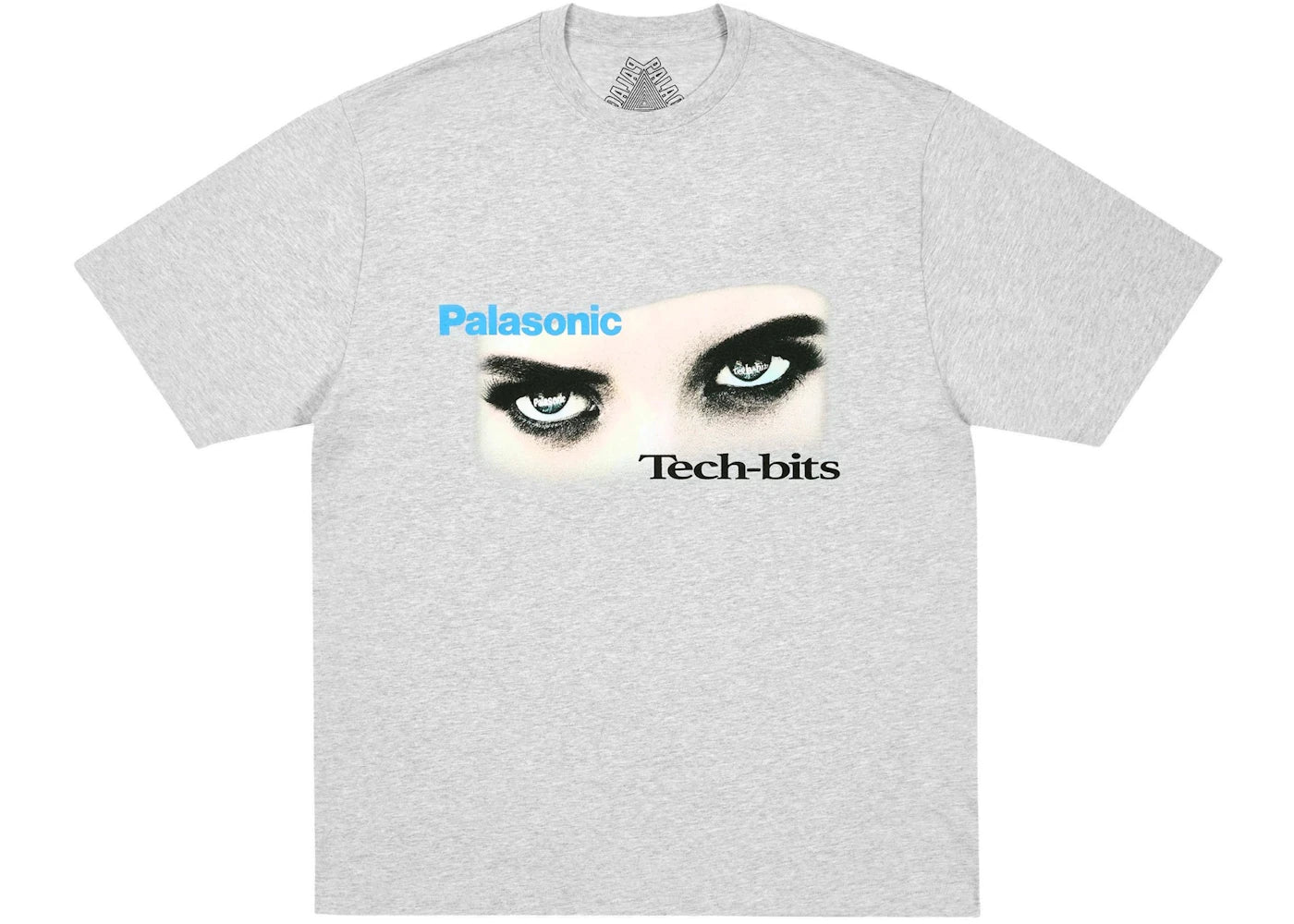 Palace Viewfinder T-Shirt Grey Marl -1