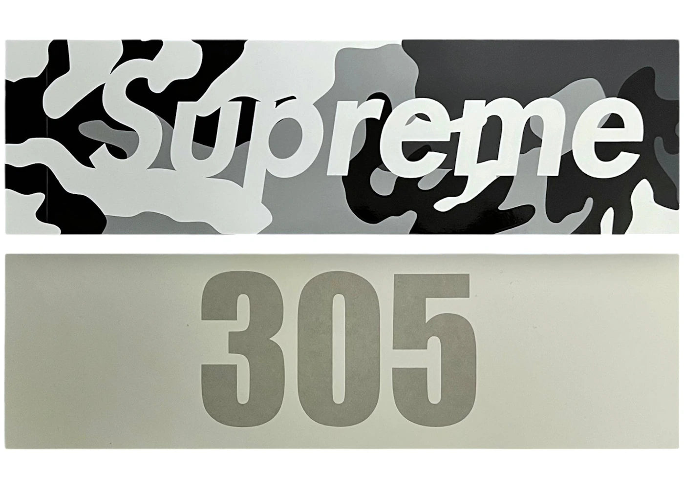 Supreme Miami Box Logo Sticker -1