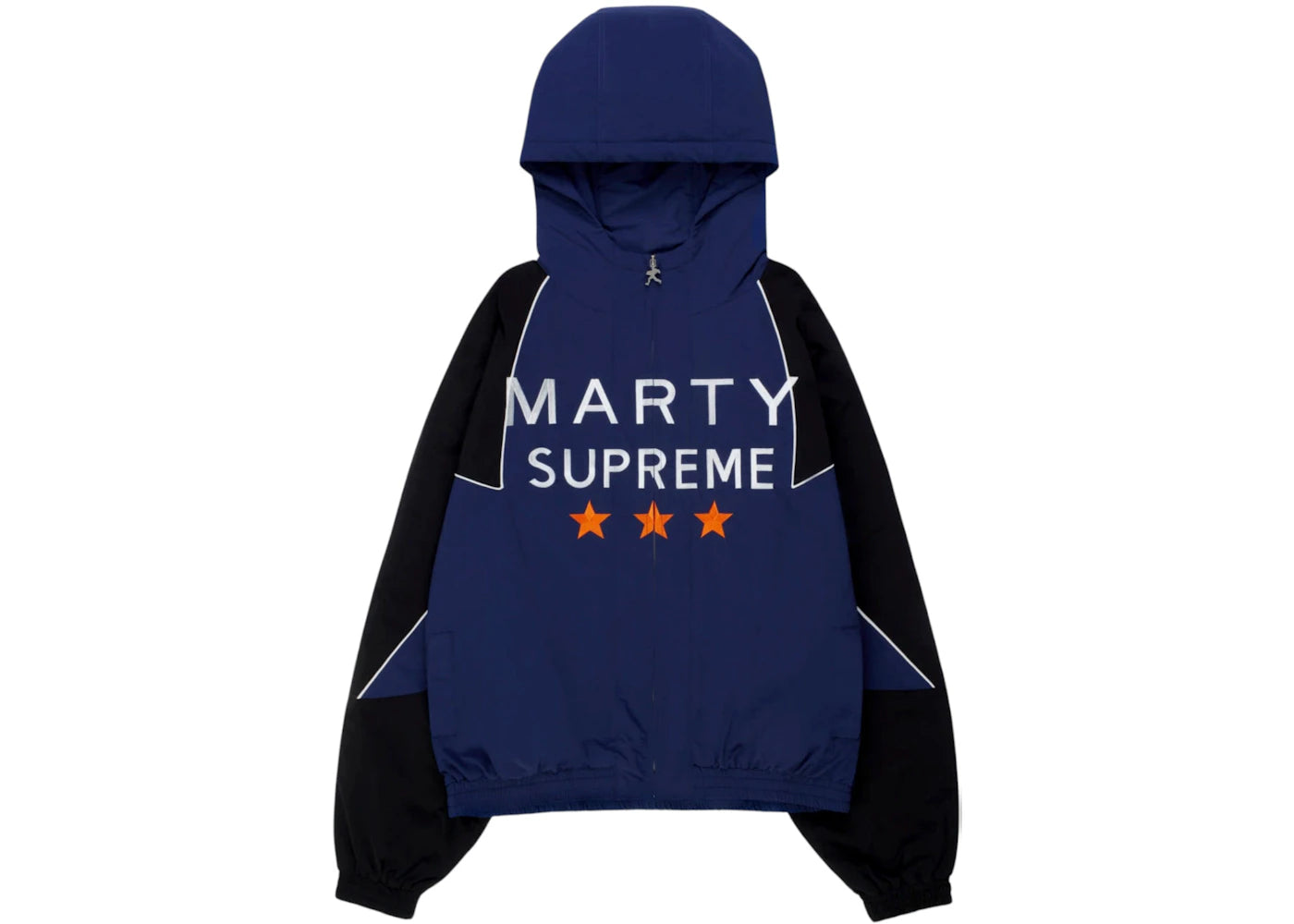 NAHMIAS x Marty Supreme A24 Classic Warm Up Jacket Navy -1