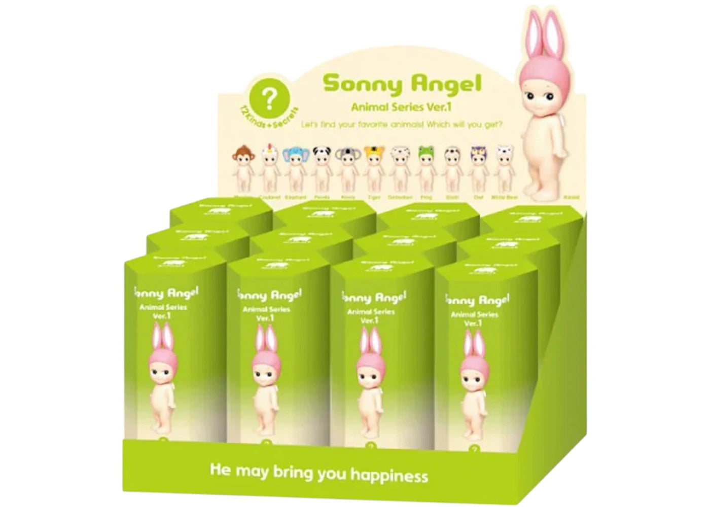 Sonny Angel Animal Series Ver.1 Sealed Case (12 Blind Box) -1