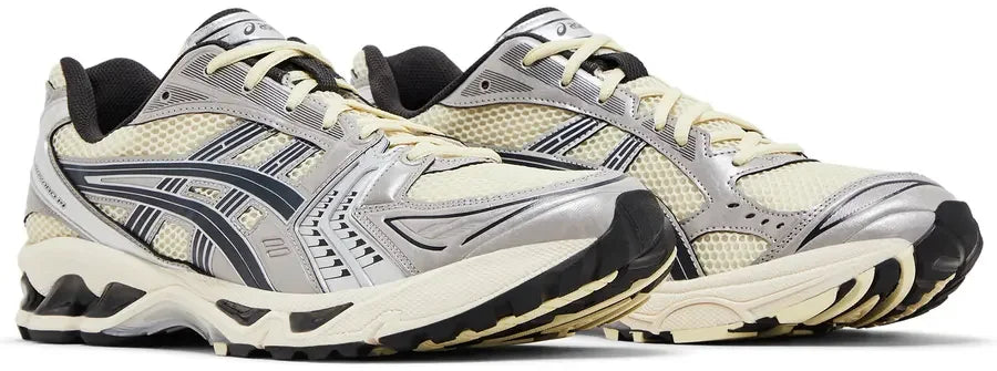Pair ASICS Gel-Kayano 14 Oyster White Steeple Grey