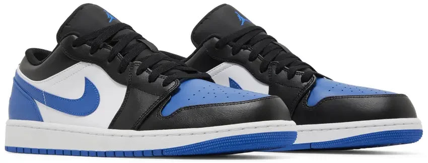 Pair Jordan 1 Low Alternate Royal Toe