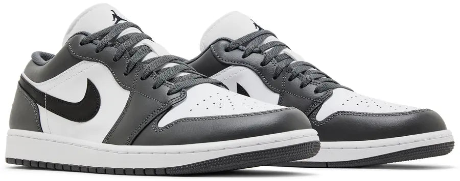 Pair Jordan 1 Low Iron Grey