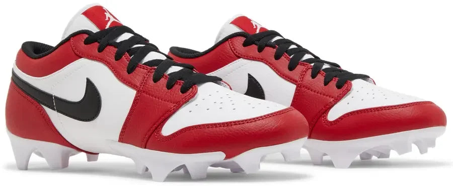 Pair Jordan 1 Low TD Cleat Chicago (2023)