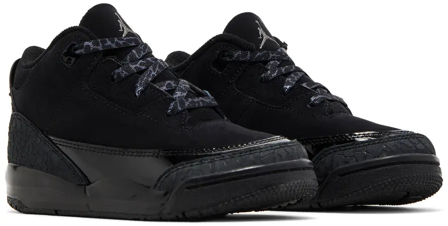 Pair Jordan 3 Retro Black Cat (2025) (TD)
