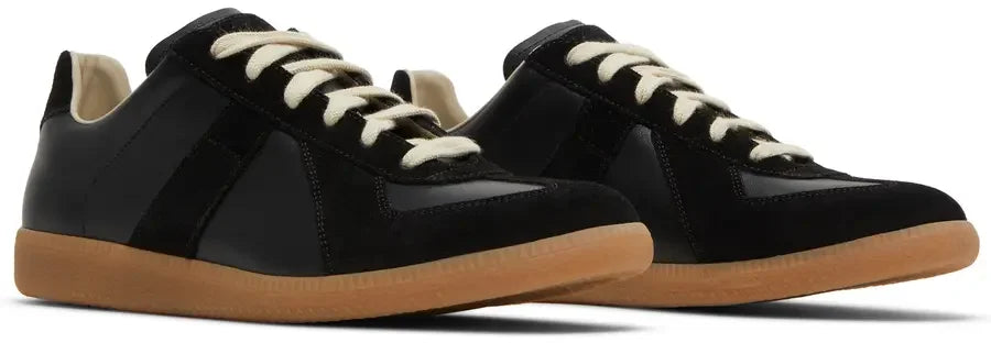 Pair Maison Margiela Replica German Army Trainer GATs Black Gum