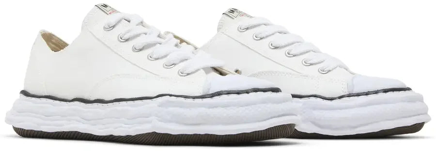 Pair Maison Mihara Yasuhiro Peterson 23 OG Sole Canvas Low White