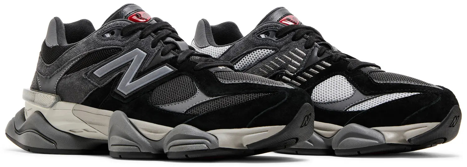 Pair New Balance 9060 Black Castlerock Grey