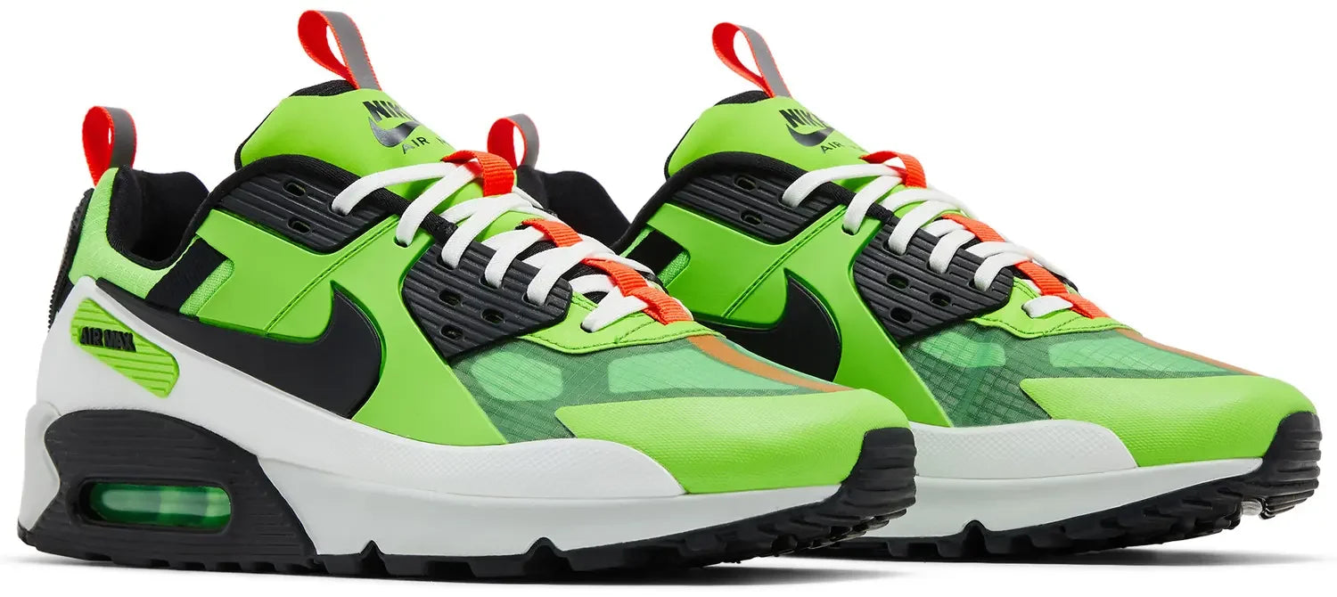 Pair Nike Air Max 90 Drift Action Green