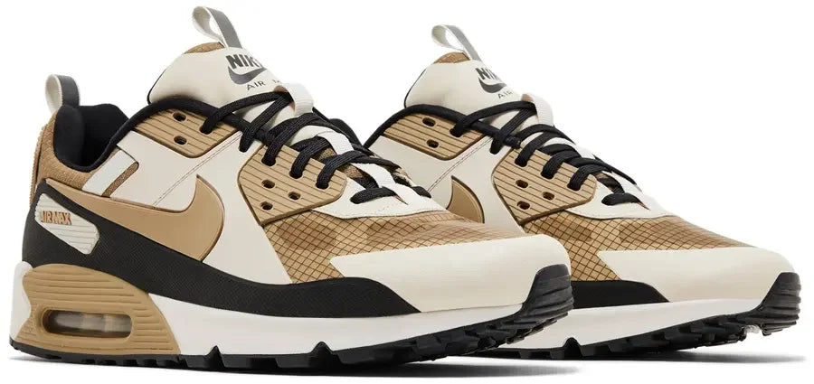 Pair Nike Air Max 90 Drift Light Orewood Brown