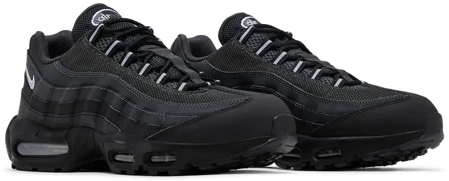 Pair Nike Air Max 95 Black Silver