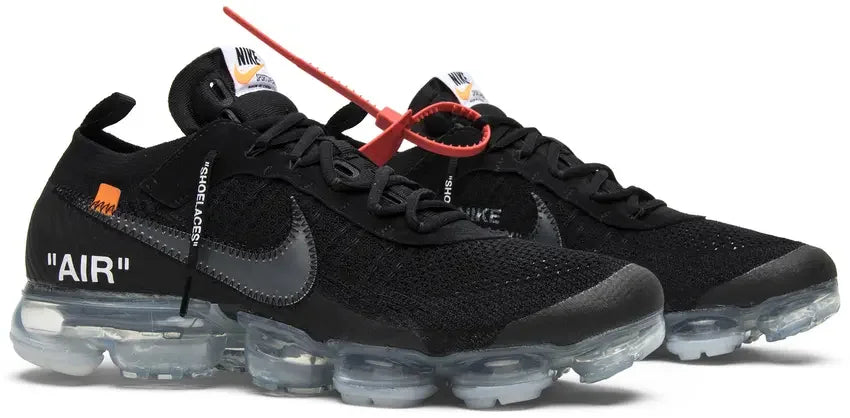 Pair Nike Air VaporMax Off-White 2018 noir