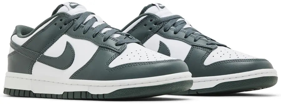 Pair Nike Dunk Low Vintage Green