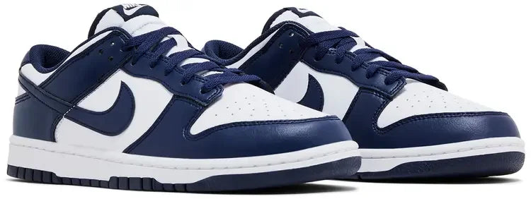 Nike Dunk Low White Midnight Navy