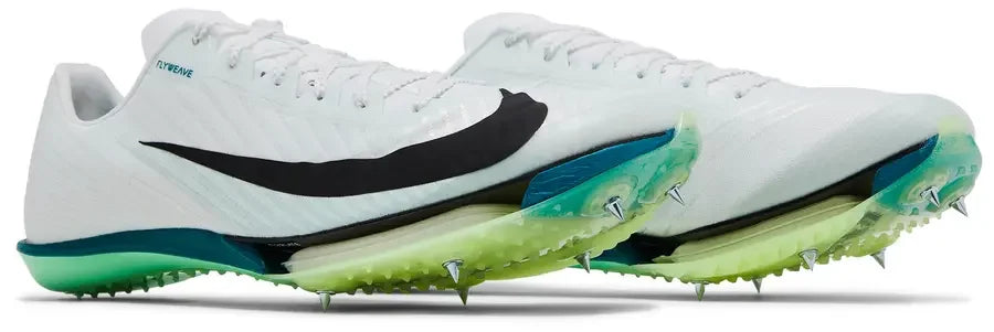 Pair Nike Maxfly 2 White Bright Spruce Barely Green Black