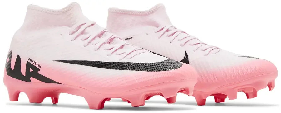 Pair Nike Mercurial Superfly 9 Academy MG Pink Foam Black