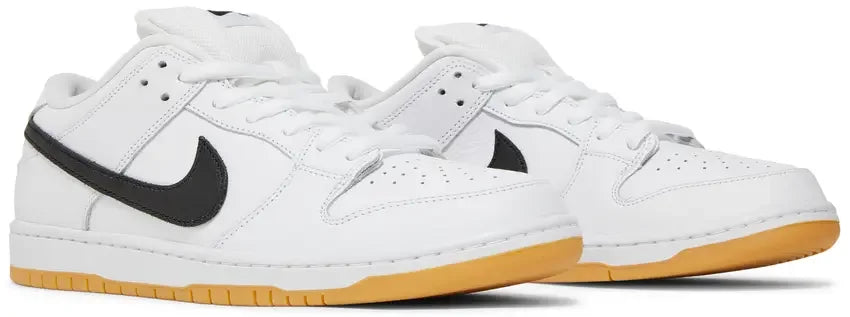 Pair Nike SB Dunk Low Pro White Gum