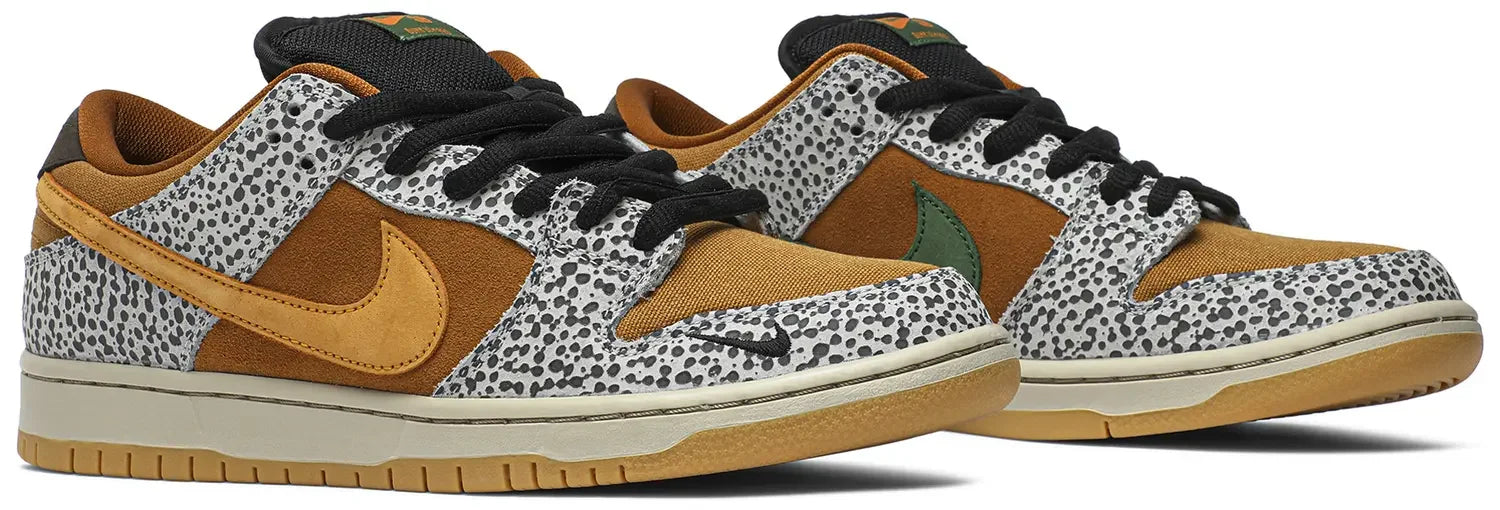 Pair Nike SB Dunk Low Safari