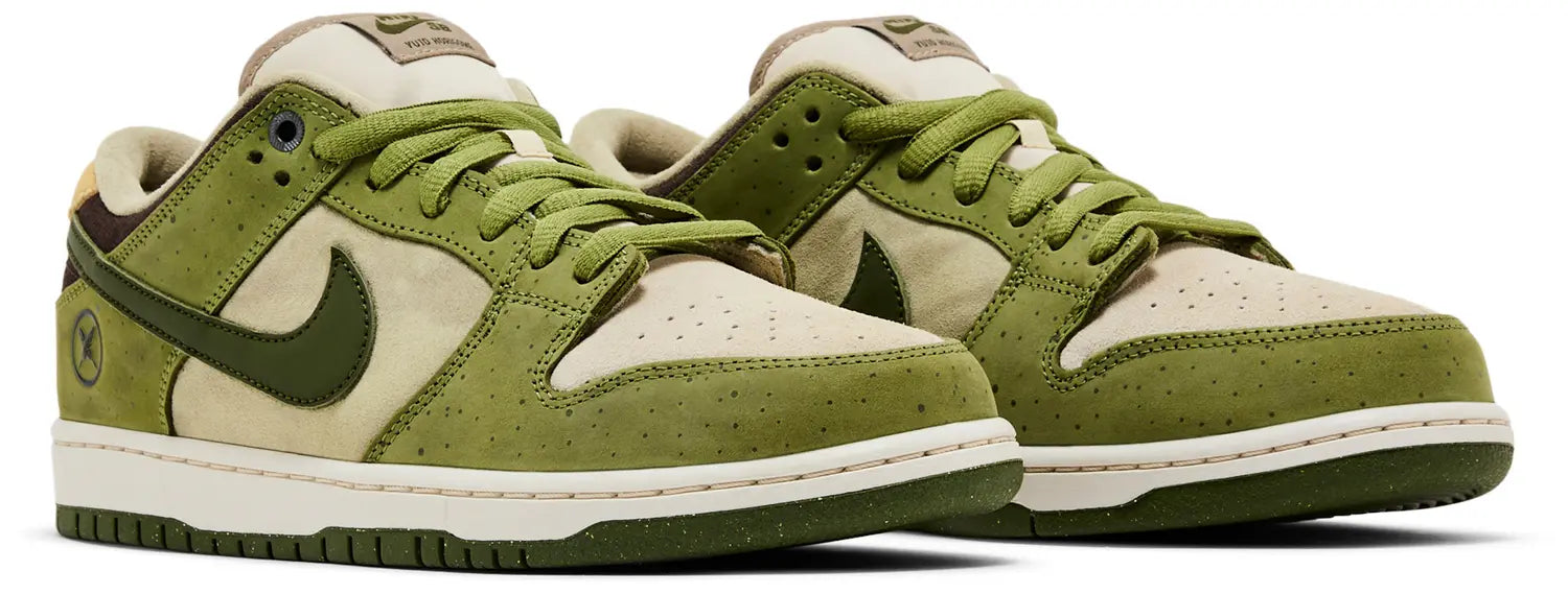 Pair Nike SB Dunk Low Yuto Horigome Matcha