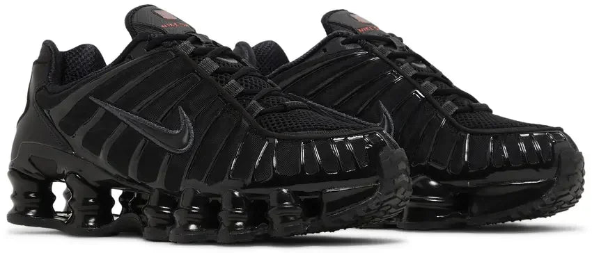 Pair Nike Shox TL Black Max Orange (W)