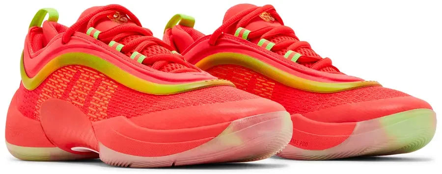 Pair adidas D.O.N. Issue #6 Haribo Goldbears Lucid Red