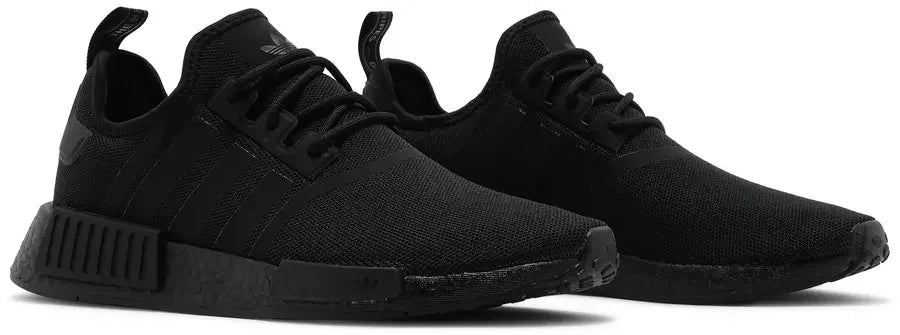 Pair adidas NMD R1 Primeblue Triple Black