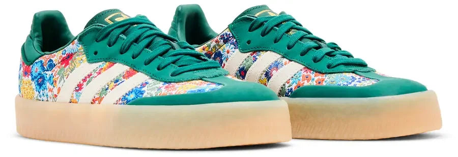 Pair adidas Sambae Liberty London Collegiate Green (W)