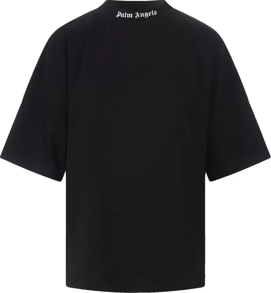 Palm Angels Classic Logo Print T-shirt Black