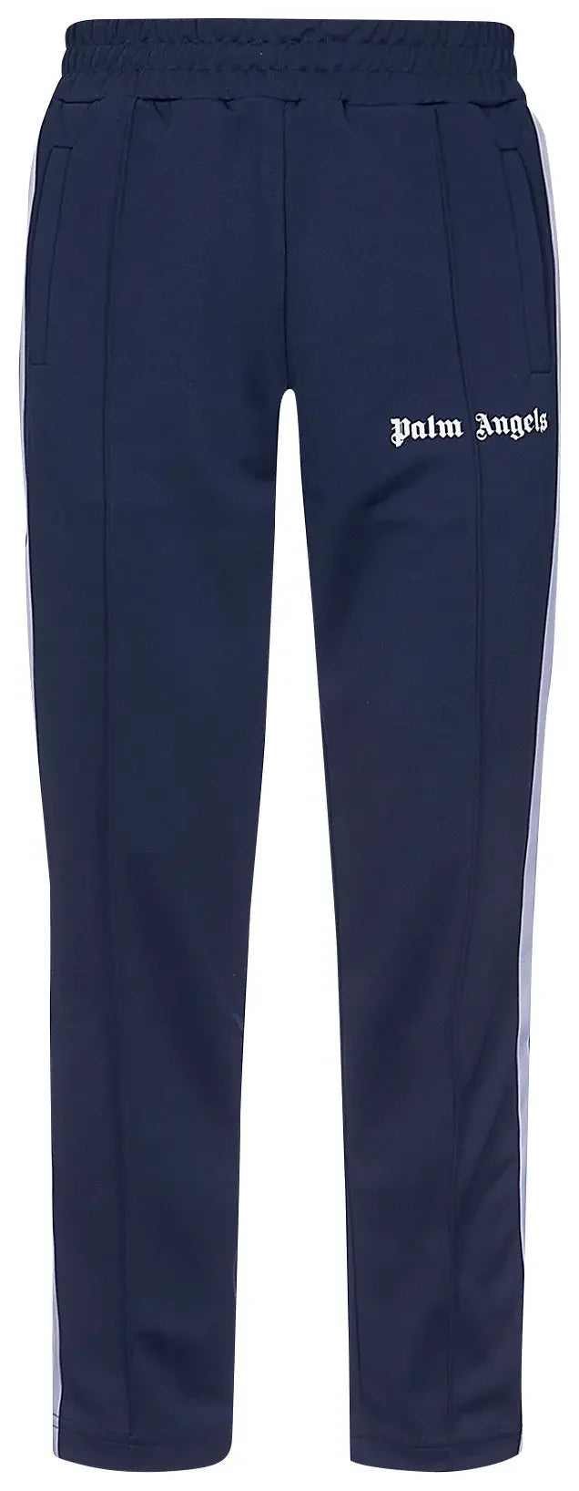 Palm Angels Side Stripe Track Pants Navy Blue/White SS22