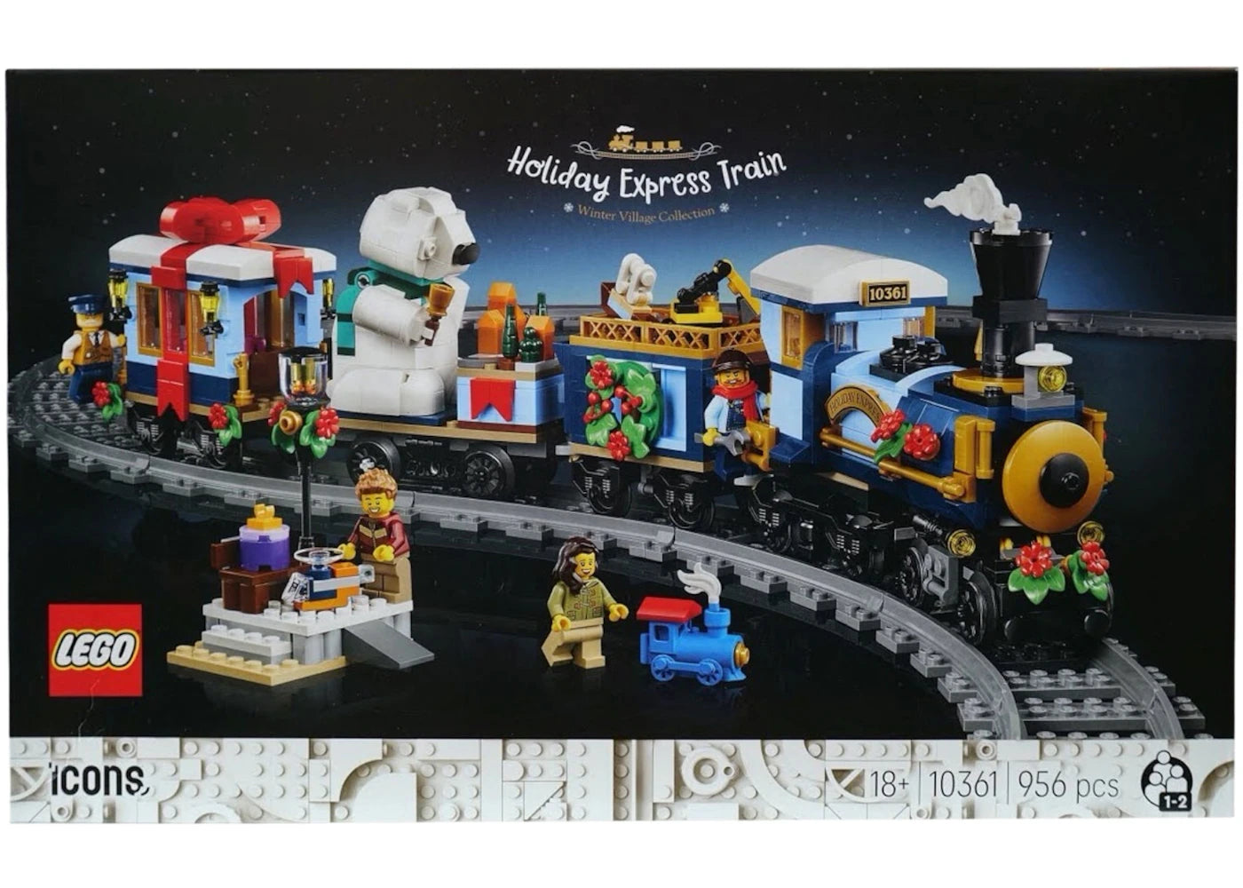 LEGO Icons Holiday Express Train Set 10361 -1