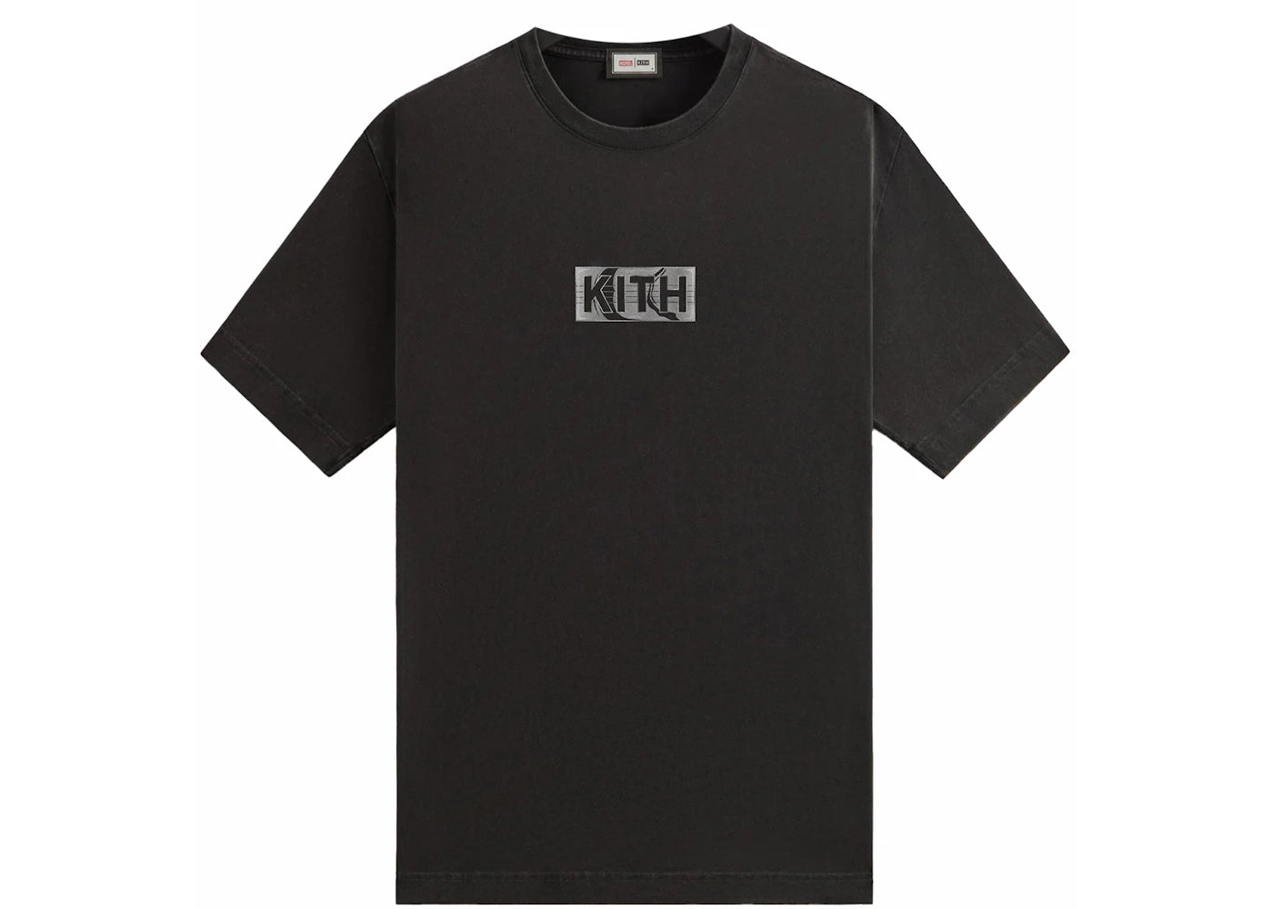 Kith x Marvel Silver Surfer Vintage Tee Black -1