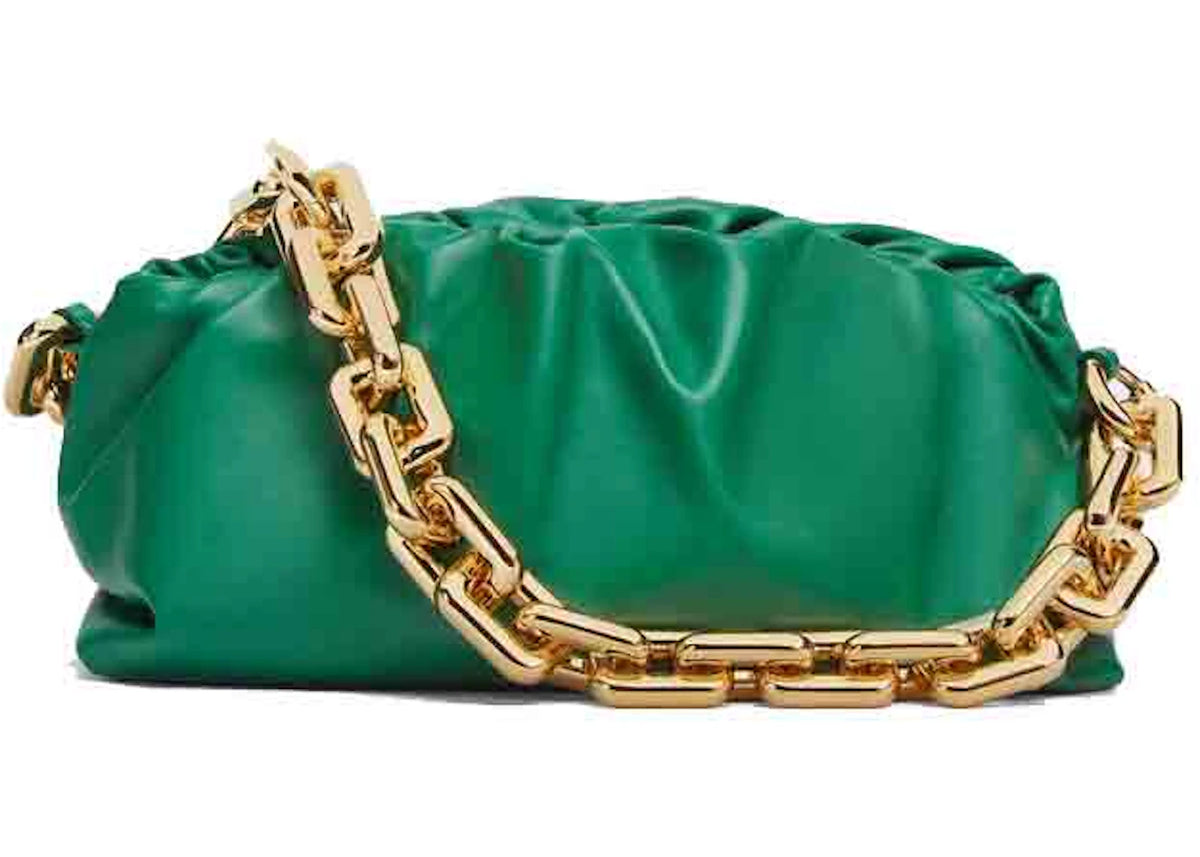 Bottega Veneta Chain Pouch Racing Green -1