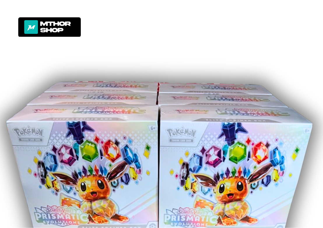 Pokémon Scarlet & Violet Prismatic Evolutions Elite Trainer Box
