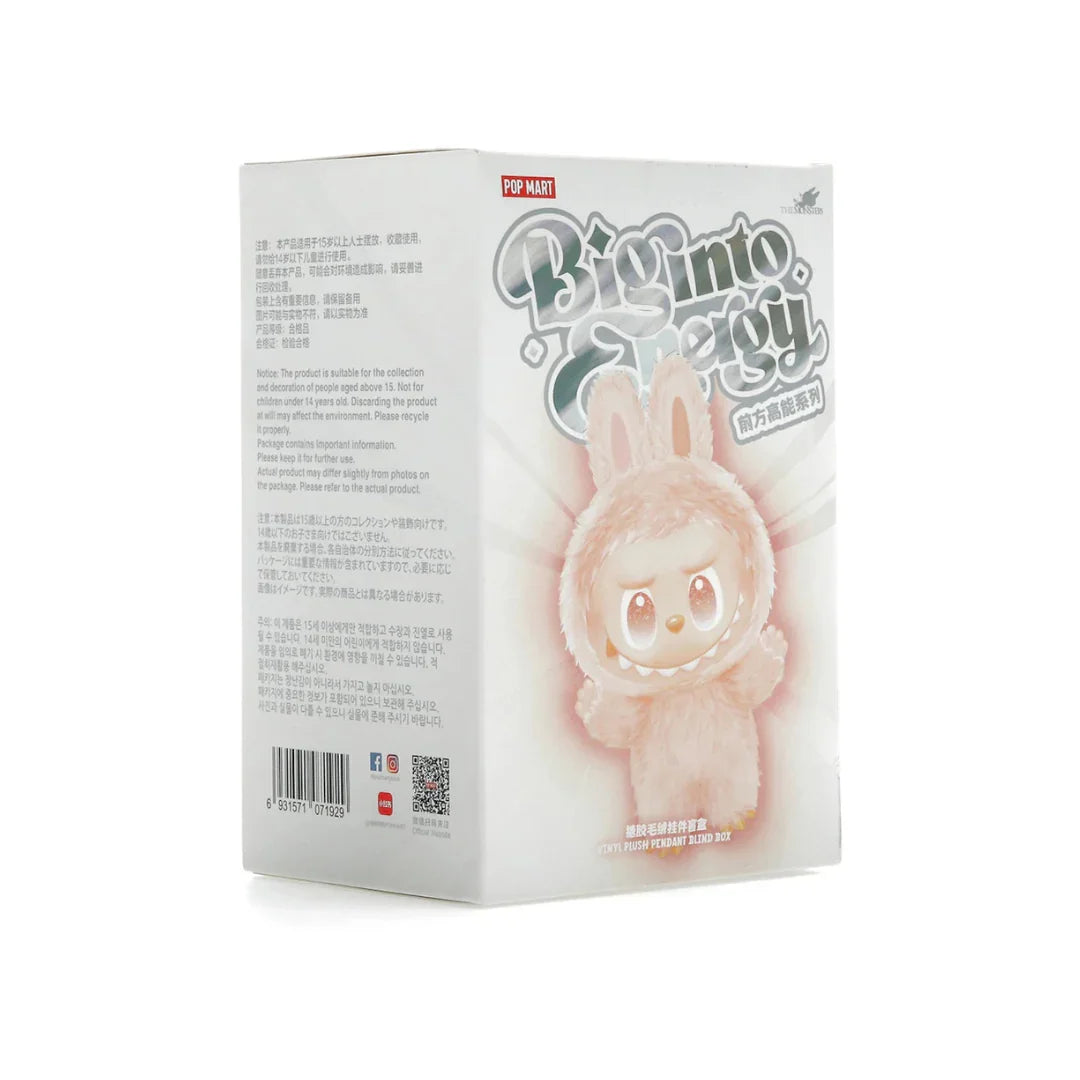 Pop Mart Labubu The Monsters Big into Energy Series Vinyl Plush Pendant Single Blind Box