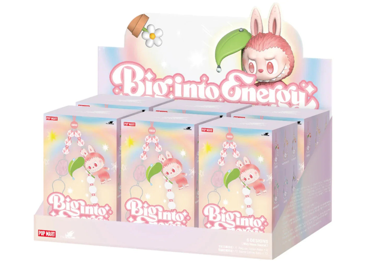 LABUBU THE MONSTERS Big into Energy 5BOX POP MART The LABUBU THE MONSTERS Big into Energy 5BOX POP MART The