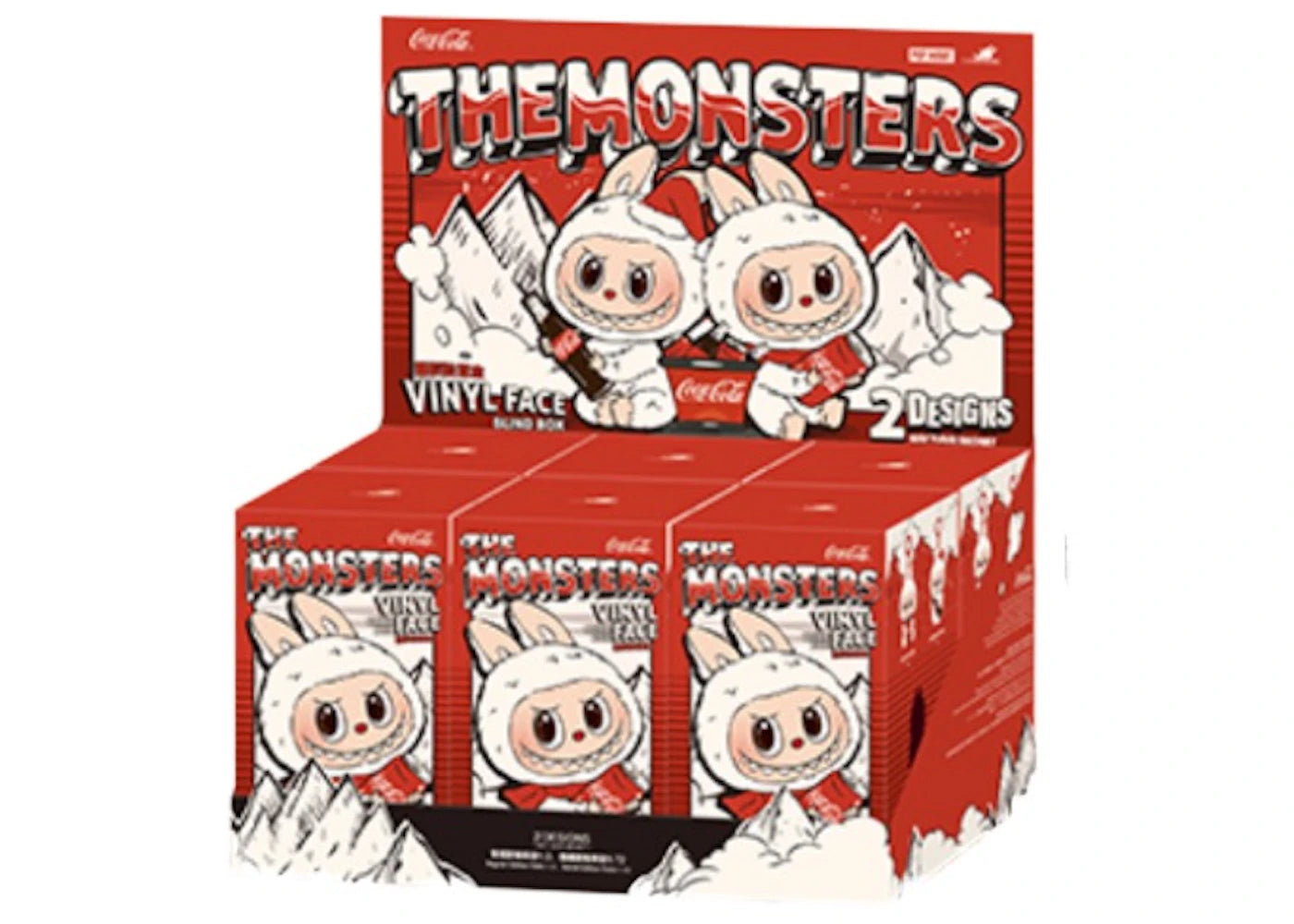 Pop Mart Labubu The Monsters Coca Cola Series Vinyl Face