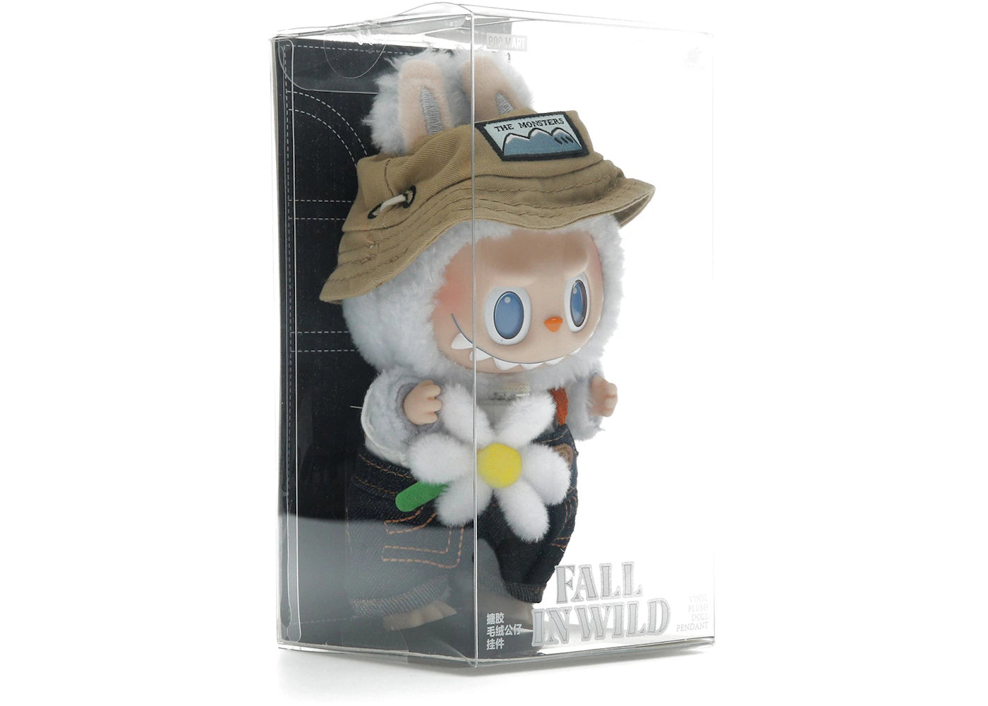 Pop Mart Labubu The Monsters Fall In Wild Vinyl Plush Doll Pendant Keychain
