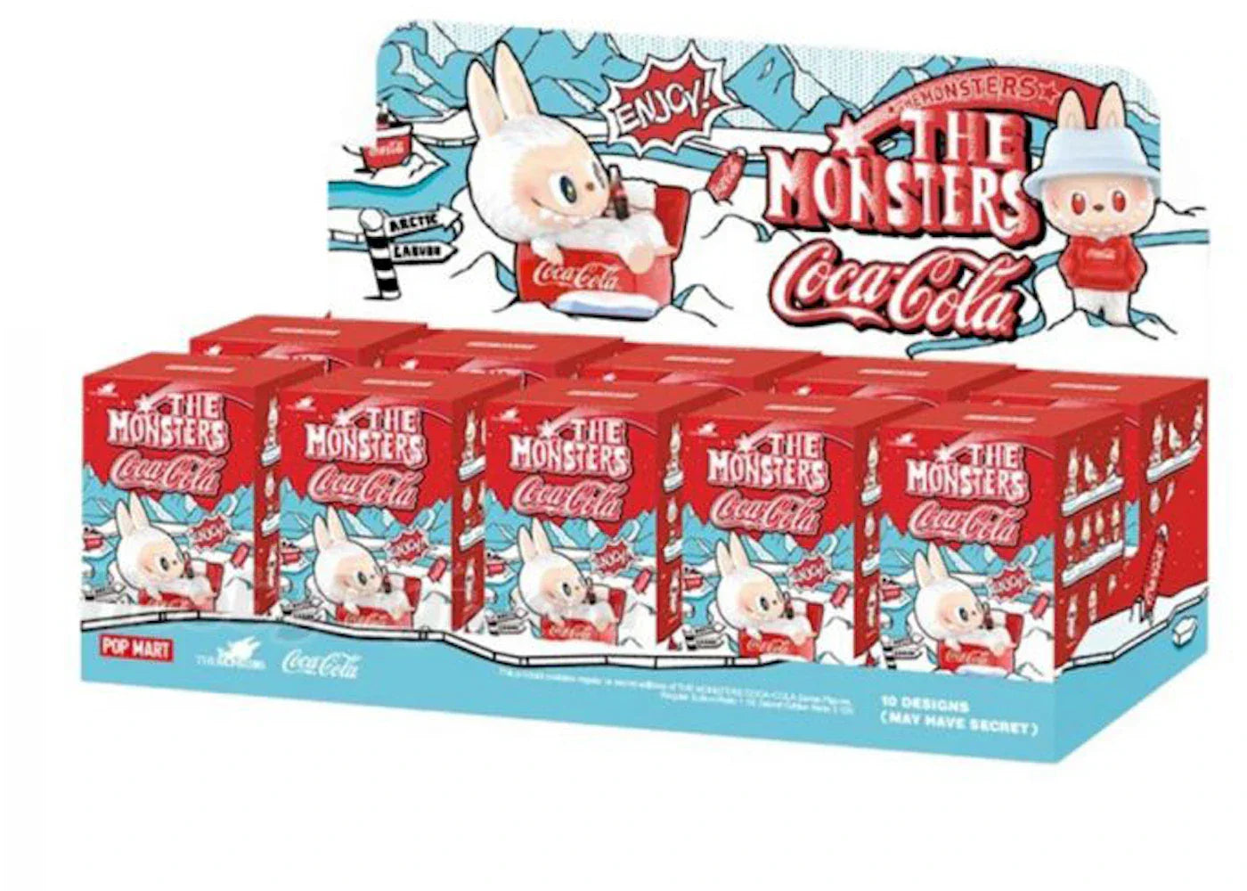 Pop Mart The Monsters Labubu Coca-Cola Series Sealed Case (10 Blind Box)