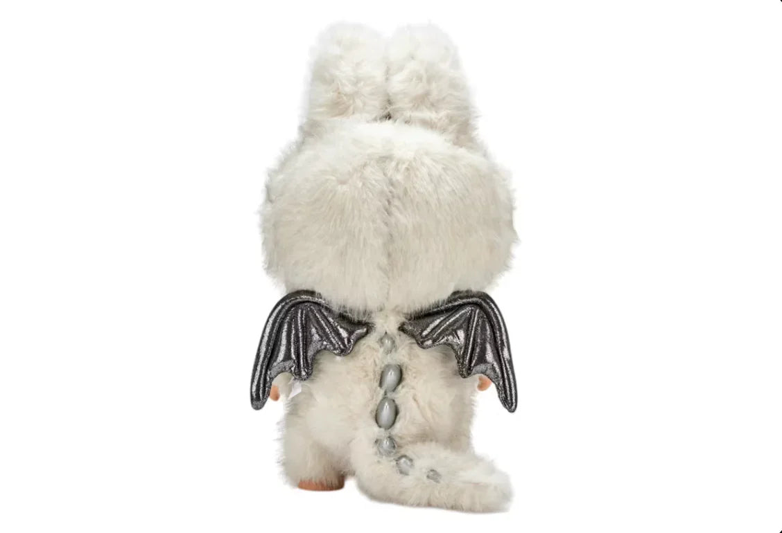 Pop Mart The Monsters Labubu Zimomo Angel in Clouds Figure + Tote Bag Back