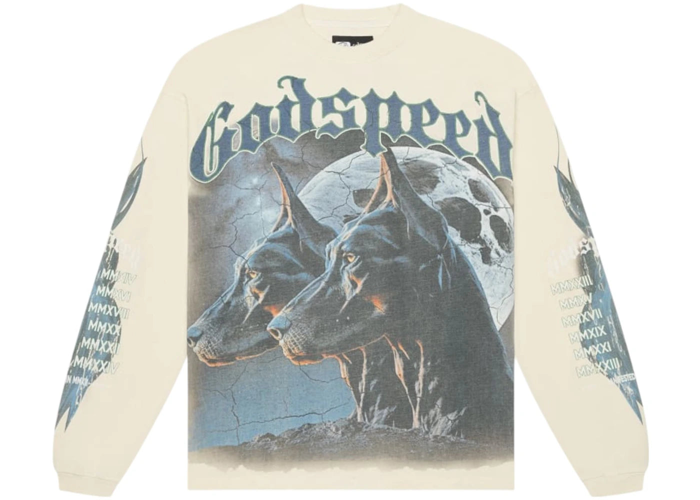 Godspeed F.T.D. L/S Tee Bone -1