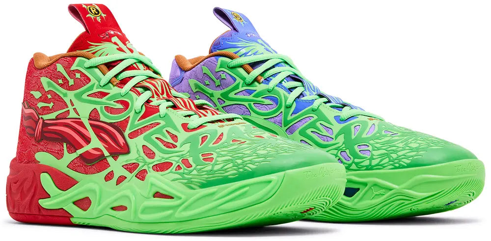 Puma LaMelo Ball MB.04 Teenage Mutant Ninja Turtles Raphael & Donatello pair