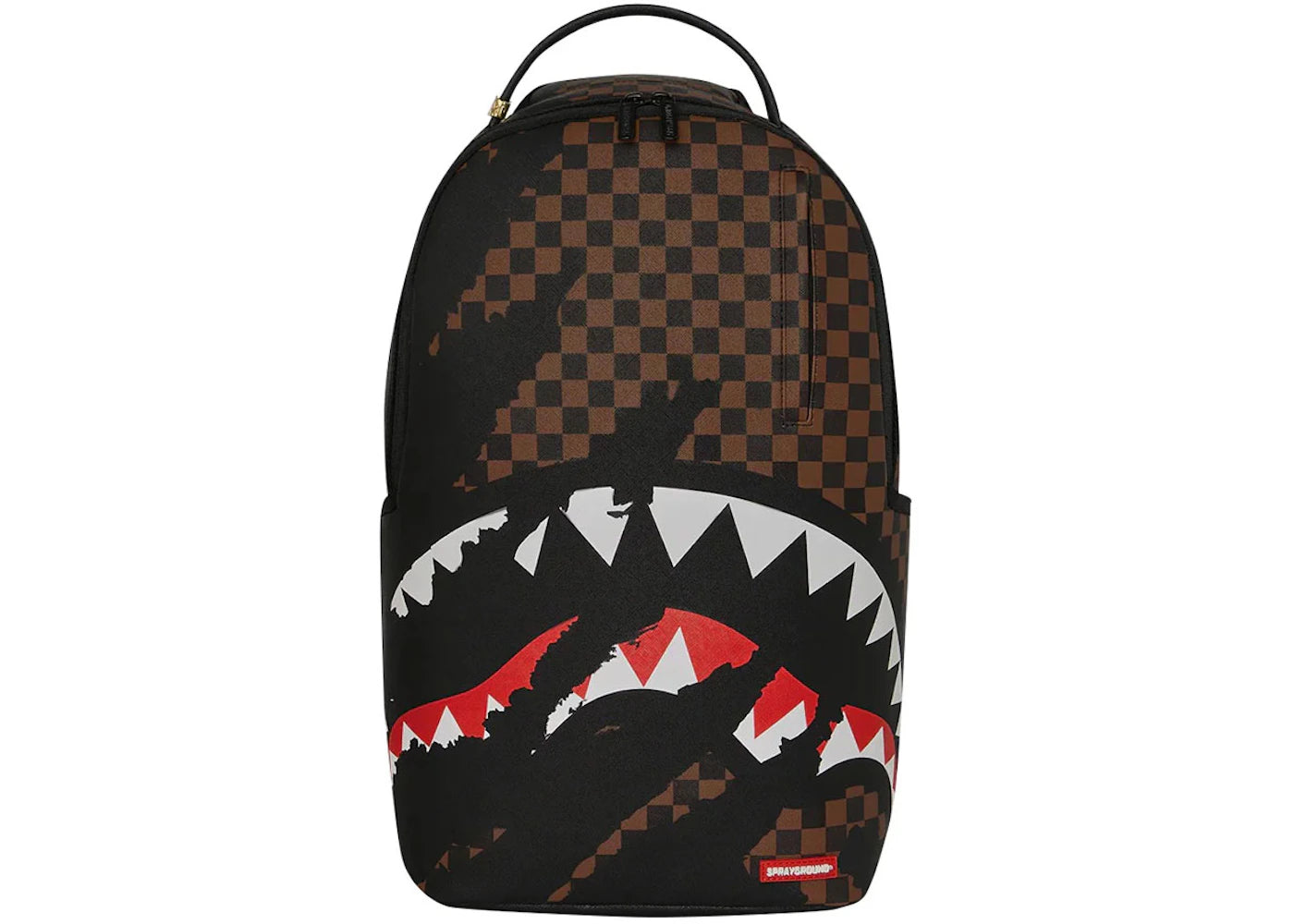 Sprayground Claw Tear Check Backpack Multicolor -1