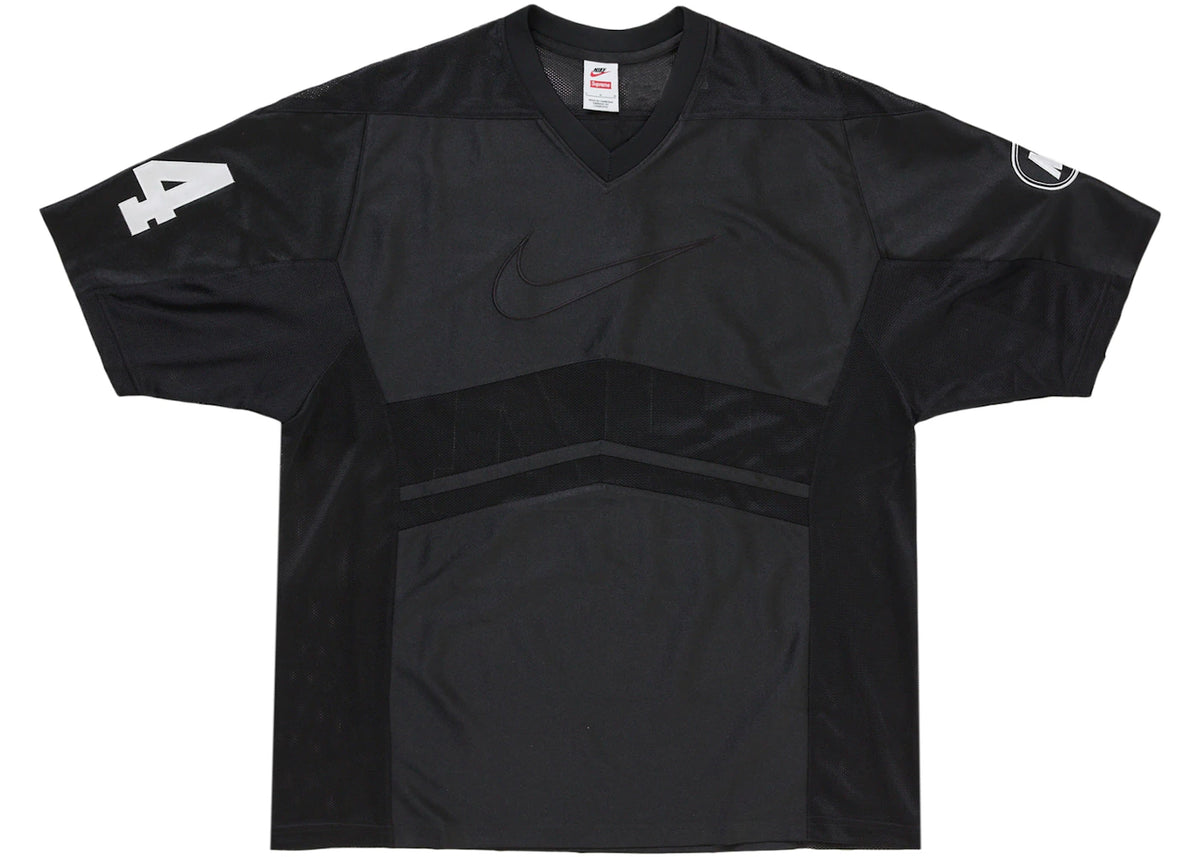 Supreme Nike Football Jersey Black -1