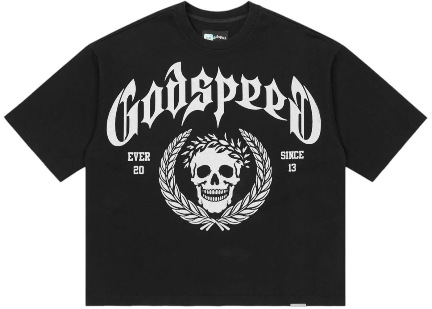 Godspeed Victor Crest T-shirt Black -1