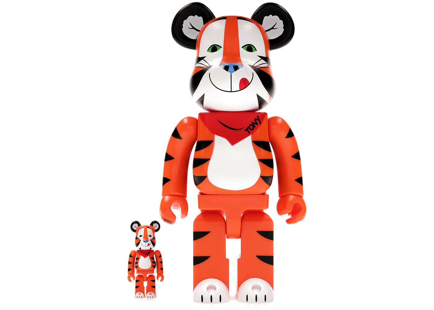 Bearbrick x Kellogg's Tony The Tiger Vintage Ver. 100% & 400% Set -1