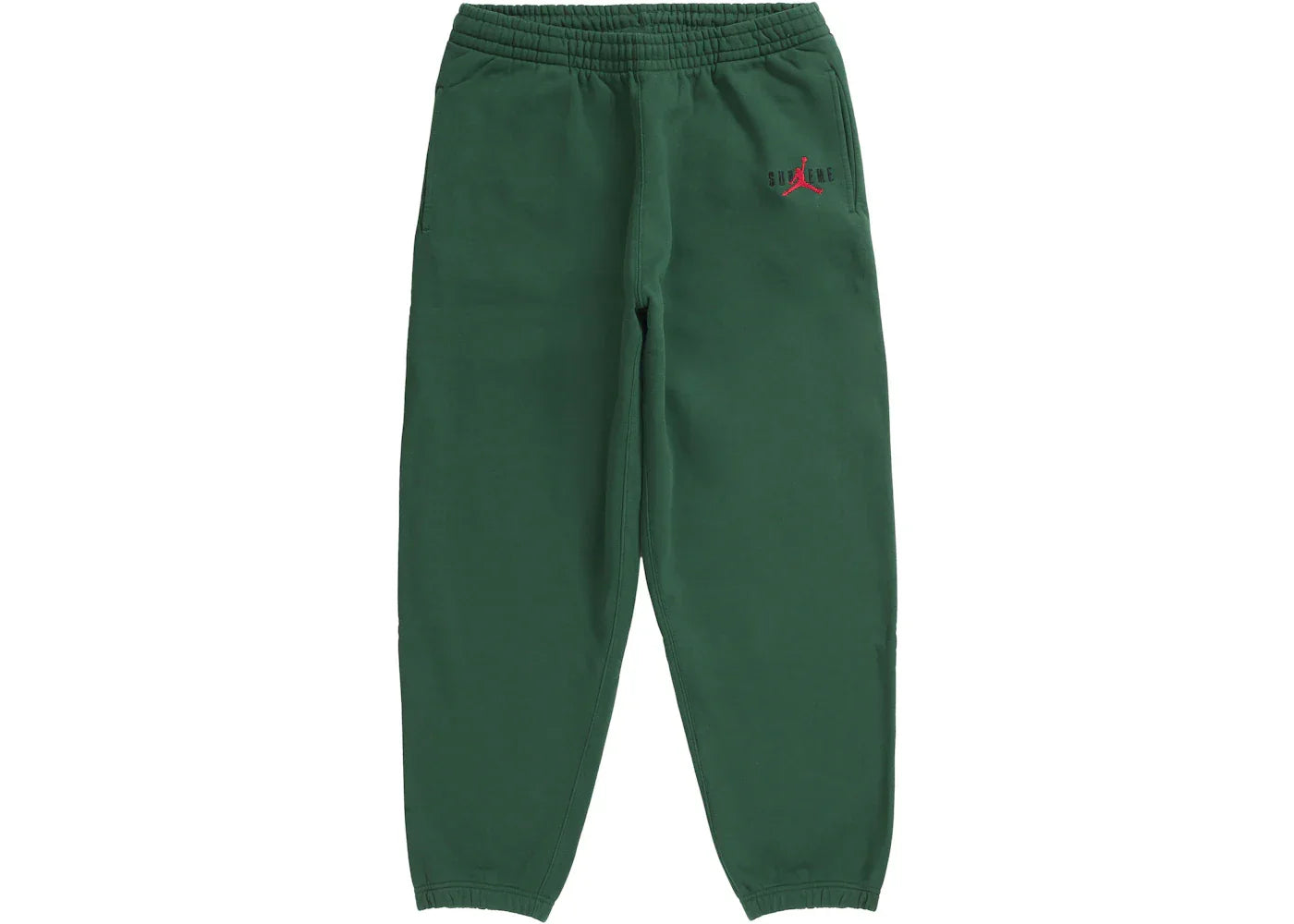 Supreme Jordan Sweatpant (FW24) Green -1