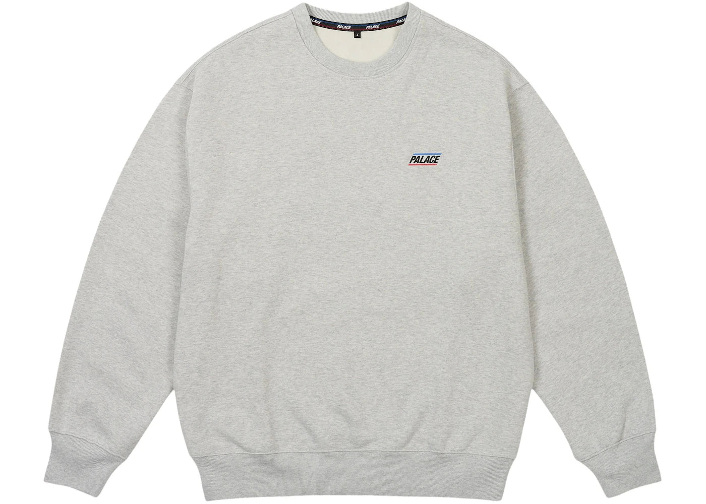 Palace Basically A Crew (SS26) Grey Marl -1